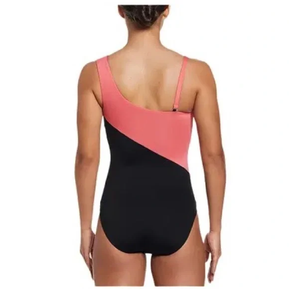 Nike Women's Asymmetrical One Piece Swimsuit 🆕 Size: S / L / XL - Picture 2 of 5